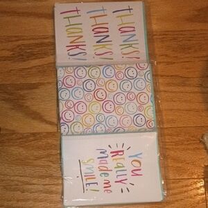 Carlton Cards Teal Note Card Set